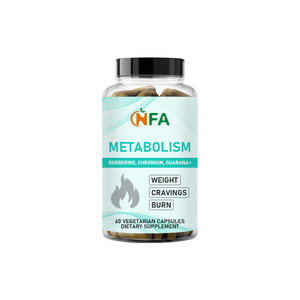 Cápsulas para el Metabolismo OEM ODM con Cromo, Berberina y Guaraná, Aumentan la Energía, Controlan los Antojos, Activan el Metabolismo - Product Image 1