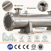 Intercambiador de Calor/Condensador de Acero al Carbono Personalizado con Núcleo de Bomba, Certificado ASME CE, Precio Competitivo