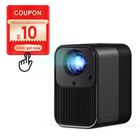Projecteur LED LCD CRE CR30 4K avec Android 9, prise en charge FHD 1080P, portable et compact pour le home cinéma et l'hôtellerie