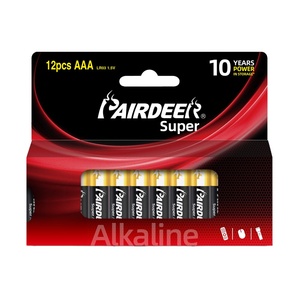 GP&SONLUK PAIRDEER Proveedores Mayoristas de Fábrica Pilas Alcalinas Secas AAA <span class=keywords><strong>LR03</strong></span> No.7 de 1.5V para Juguetes Electrónicos GP - Product Image 1
