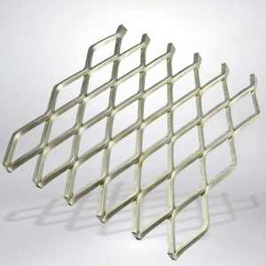 Carbon Steel <b>Expanded</b> Metal Mesh Sheet Flattened Diamond Hole Heavy Duty Warehouse Shelving Rack Decking Storage Panel Iraj - Product Image 3