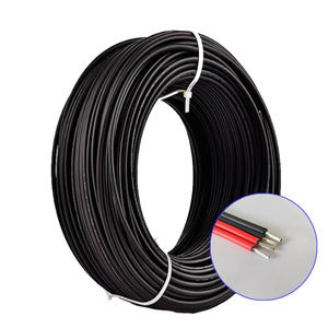 Câbles solaires DC 1500V XLPE pour connexion de panneaux solaires, H1Z2Z2-K 1x4mm² en cuivre étamé isolé pour PV - Product Image 5