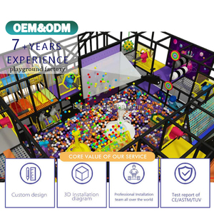 Nuevo Diseño de Área de Juegos Interior para Niños, Parque Infantil Interior, Equipo de Juegos Suaves para Interiores, Parques Infantiles Interactivos - Product Image 3