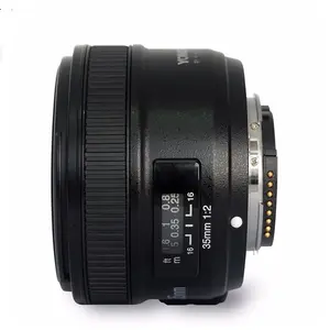 YONGNUO 35mm F2 objectif de caméra pour Canon yn35 mm F2.0 objectifs AF MF objectif grand Angle pour Canon