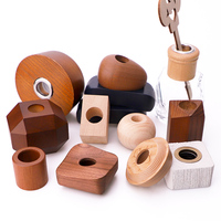 Vietnam WeWood Bambou Aromathérapie Diffuseur Bouchon Vis Top Parfum Bouteille En Bois Reed Couvercles Couverture En Bois Cap
