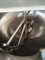 Grande marmite à soupe industrielle 50L-1000L 304 sus suace confiture cuisinière à agitation gaz électrique chauffage à vapeur mélange veste bouilloire