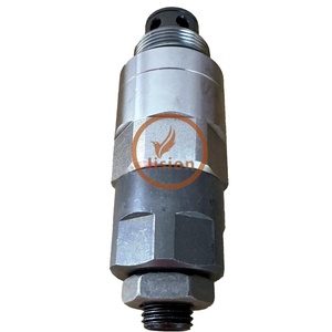 อะไหล่รถขุด YN22V00029F1วาล์วระบายความดันไฮดรอลิกเสริมสำหรับ SK210-8 SK200-6E SK210-9 SK215SR SK140SR - Product Image 1