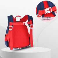 Nouveau sac à dos de maternelle dessin animé mignon pour enfants, sac d'école anti-perte léger et imperméable, mini sac à bandoulière pour enfants