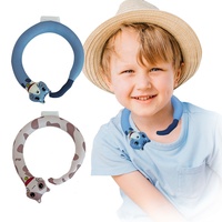 Expédition en 3 jours : Collier Rafraîchissant pour le Cou, Tube Glacé d'Été de Haute Qualité, Style Animal pour Enfants Bingfan