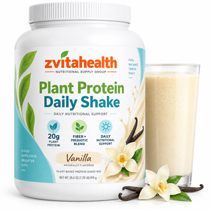 Proteína Vegetal en Polvo de Marca Privada <span class=keywords><strong>para</strong></span> Adultos, Probióticos, Enzimas Digestivas, 2 lb, 30 Porciones, 21 g de Proteína, Sin GMO, Certificado GMP - Product Image 1