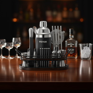 Kit de barman Vevor de 23 piezas de acero inoxidable, set de coctelera de 550 ml para bar en casa - Product Image 2