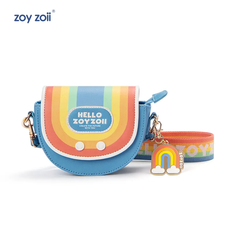 zoyzoii kids messenger cute bag portable and light primary student outdoor ootd gift box fashion bag