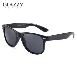نظارات شمسية Glazzy من العلامة التجارية الخاصة UV400 للرجال والنساء نظارات ترويجية للبيع بالجملة