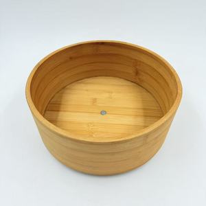 Bamboo Storage Tube 2L Eco Friendly Desktop Organizer For <b>Makeup</b> Cosmetics Home Hotel Bedroom Use - Product Image 2