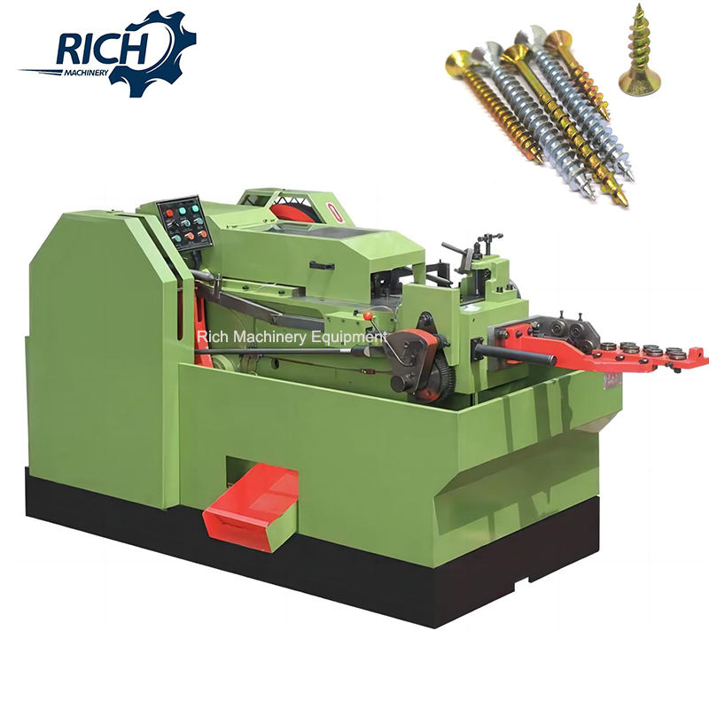 Rich High Speed Automatic Cold Forging Motor Screw Heading Die Machine ...
