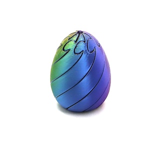 Œuf Fidget Torsadé Imprimé en 3D, Décompression Rotative, Décoration de Pâques, Unisexe, Tous Âges, Produit Transfrontalier à Succès - Product Image 6