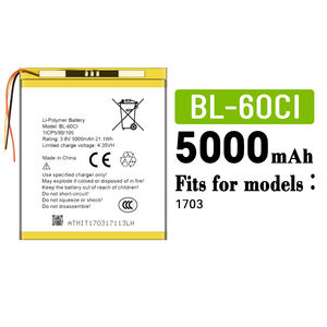 Batería de iones de litio Prime 3 5000mAh para Itel 1703 - Product Image 1