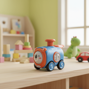 Giocattolo Auto per Bambini di Alta Qualità, 4 Pezzi Auto <span class=keywords><strong>Animali</strong></span> a Frizione, Gioco Interattivo con Cambio Faccia e Fischio - Product Image 4