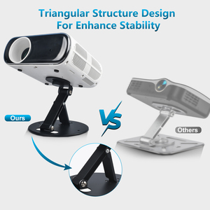 Salange Promotion de gros <span class=keywords><strong>support</strong></span> de projecteur réglable et pliable en alliage d'aluminium bon marché - Product Image 6
