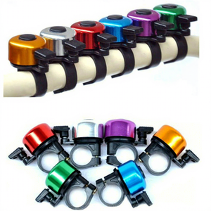Campana de Bicicleta de Aleación de Aluminio, Múltiples Colores, Sonido Fuerte, Campana Pequeña Hecha en China, Accesorio para Manillar de Bicicleta - Product Image 1