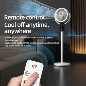 Aini cắm trực tiếp sạc tự động lắc đầu điều khiển từ xa Quạt tháp bệ với điều chỉnh độ cao nhiều lớp - Product Image 2