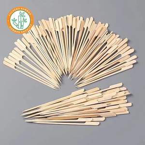 Round Bamboo Sticks Teppo Shaped Skewers - Product Image 2