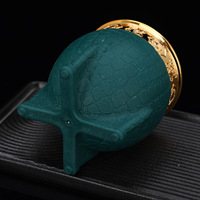 Tasse à Yerba Maté en Acier Inoxydable Effet Crocodile avec Paille pour le Thé et l'Usage Quotidien