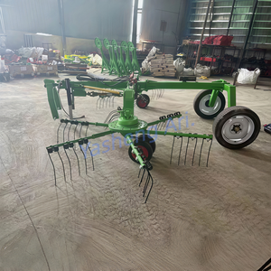 Matériel agricole : <span class=keywords><strong>Tracteur</strong></span> avec attelage 3 points, machine à aérer le foin 9LX-5.0 avec double disque - Product Image 2