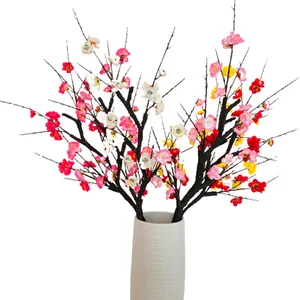 Vendita calda artificiale Pulm Blosoom fiore centrotavola matrimonio decorazioni da tavola