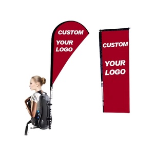 Drapeau en polyester tricoté - Conçu sur mesure pour les événements éducatifs et de voyage - Product Image 2