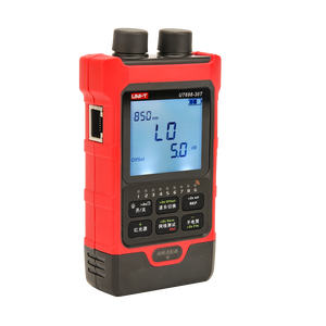 Kit de mesure de puissance optique UT698-30KIT avec localisateur visuel de défauts de 30 mW et traceur de câbles réseau - Product Image 1