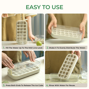 <span class=keywords><strong>2025</strong></span> New arrivals dễ dàng phát hành <span class=keywords><strong>Ice</strong></span> Cube khay và bin 21 cái nhanh chóng-điền <span class=keywords><strong>Ice</strong></span> Cube khuôn cho tủ đông dễ dàng Báo Chí với nắp - Product Image 2