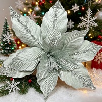 Maßgefertigte Mattierte Weihnachts-Blumendekoration für Traditionelle Weihnachtsdekoration
