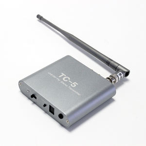 Transmisor TC-5 para Discoteca Silenciosa, Auriculares Estéreo Inalámbricos Plegables con Tres o Más Canales - Product Image 1