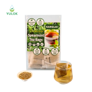 ถุงชาสเปียร์มิ้นท์แบบผสมออร์แกนิก100% ถุงชาสารสกัดจากสมุนไพรเพื่อสุขภาพรักษาสุขภาพถุงชาสเปียร์มิ้นท์ - Product Image 1