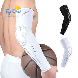 Top One Sport Support de bras élastique Flexible Anti-Collision Coudières en nid d'abeille pour le basket-ball Tennis en saison de printemps - Product Image 1