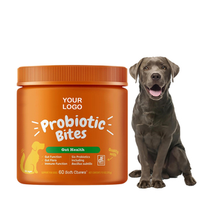 OEM supporto per la salute dell'intestino mastica morbida probiotici per animali domestici e potenziatori immunitari Anti-allergia integratori probiotici per una salute ottimale degli animali domestici - Product Image 1
