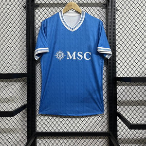 <span class=keywords><strong>Camiseta</strong></span> <span class=keywords><strong>de</strong></span> Fútbol Napoli 2022, Cuello Redondo, Manga Corta, Secado Rápido, Impresión por Transferencia <span class=keywords><strong>de</strong></span> Calor, 220g, 100% Poliéster - Product Image 1