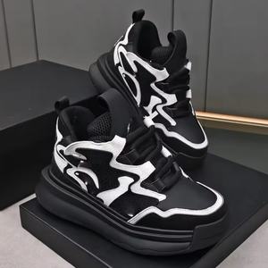 High End Designer Men's Casual Running <b>Shoes</b> Comfortable Lightweight Cushioning Genuine Sheepskin Upper EVA Rubber Outsole - Product Image 2