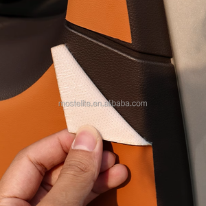 Almohadilla protectora de puerta trasera de alta calidad, cubierta adhesiva de cuero de protección embellecedora de puerta trasera para tanque GWM 500 - Product Image 6