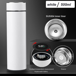Thông Minh Kỹ Thuật Số 500Ml Chân Không <span class=keywords><strong>Thermos</strong></span> <span class=keywords><strong>Flask</strong></span> LED Kỹ Thuật Số Hiển Thị Nhiệt Độ Thép Không Gỉ Cốc Nước Chai Tùy Chỉnh - Product Image 3