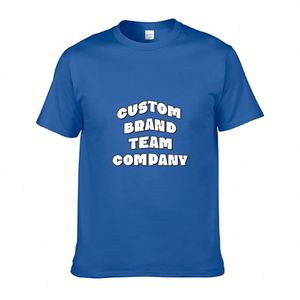 Camiseta de Algodón 100% de Alta Densidad, Personalizable con Logotipo e Imagen, Prenda Unisex Lisa para Bordado y Diversos Métodos de Impresión - Product Image 4