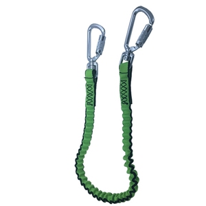 สายคล้องเครื่องมืออลูมิเนียม พร้อมตะขอเกี่ยวแบบหมุนได้สองทาง Handy Man HTE-2H-1 ผิวเคลือบอะโนไดซ์ สำหรับสายรัดขนาด 20 มม. ผลิตในไต้หวัน ความยาว 78 ซม. รับน้ำหนักได้ 5 กก. - Product Image 3