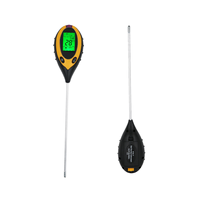 PH mètre du sol 4 en 1 capteur d'humidité du sol capteur de température température kits d'outils de jardinage pour pelouse ferme jardin soin des plantes