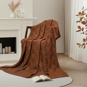 ผ้าคลุมโซฟาแบบถักทำจากอะคริลิคหนาสำหรับตกแต่งบ้าน - Product Image 3