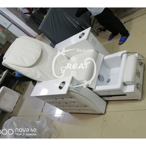 Gran FÁBRICA DE Foshan blanco nuevo salón de uñas barato Spa pedicura silla de masaje para la venta - Product Image 6
