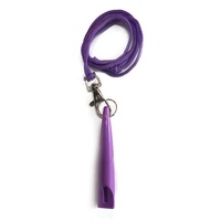 Bunte Plastik-Hunde pfeife für das Training des Pferde trainings Pet Whistle Strap Nachhaltiger Warnton Vibrieren Sie statische Schock mode