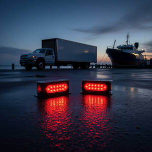 Kit de luces traseras de remolque LED 10-30V lámpara de liquidación de giro de freno de parada para camión barco iluminación de remolque impermeable para camión barco - Product Image 2