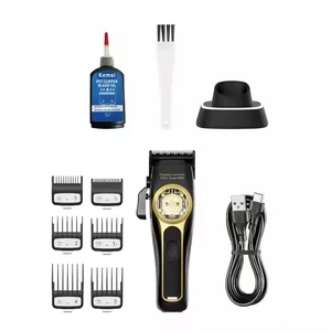 Produit Nouveau et Très Vendu, Tondeuse à Cheveux Électrique Professionnelle <span class=keywords><strong>Kemei</strong></span> <span class=keywords><strong>Km</strong></span>-2373 Sans Fil, Tondeuse à Cheveux de Haute Qualité Exclusive aux Coiffeurs - Product Image 3