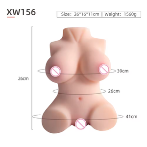 Muñeca Sexual Anal <span class=keywords><strong>de</strong></span> 1.56 kg, Vagina <span class=keywords><strong>de</strong></span> Goma, Muñeca Inflable <span class=keywords><strong>de</strong></span> Medio Cuerpo para Hombres, Realista, Suave al Tacto, Simula Glúteos Femeninos - Product Image 6